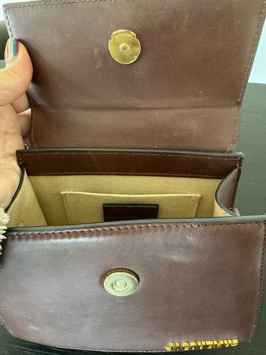 Jacquemus Chocolate Brown Le Chiquito Moyen Top-Handle Bag - Picture 3 of 3